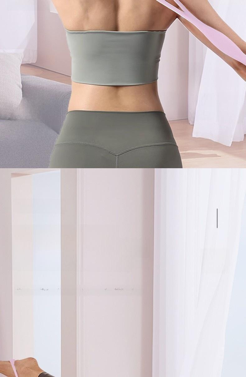 Women Workout Home Exercise Equipment Waist Back Stretching Resistance Band Gym Strength Training Set