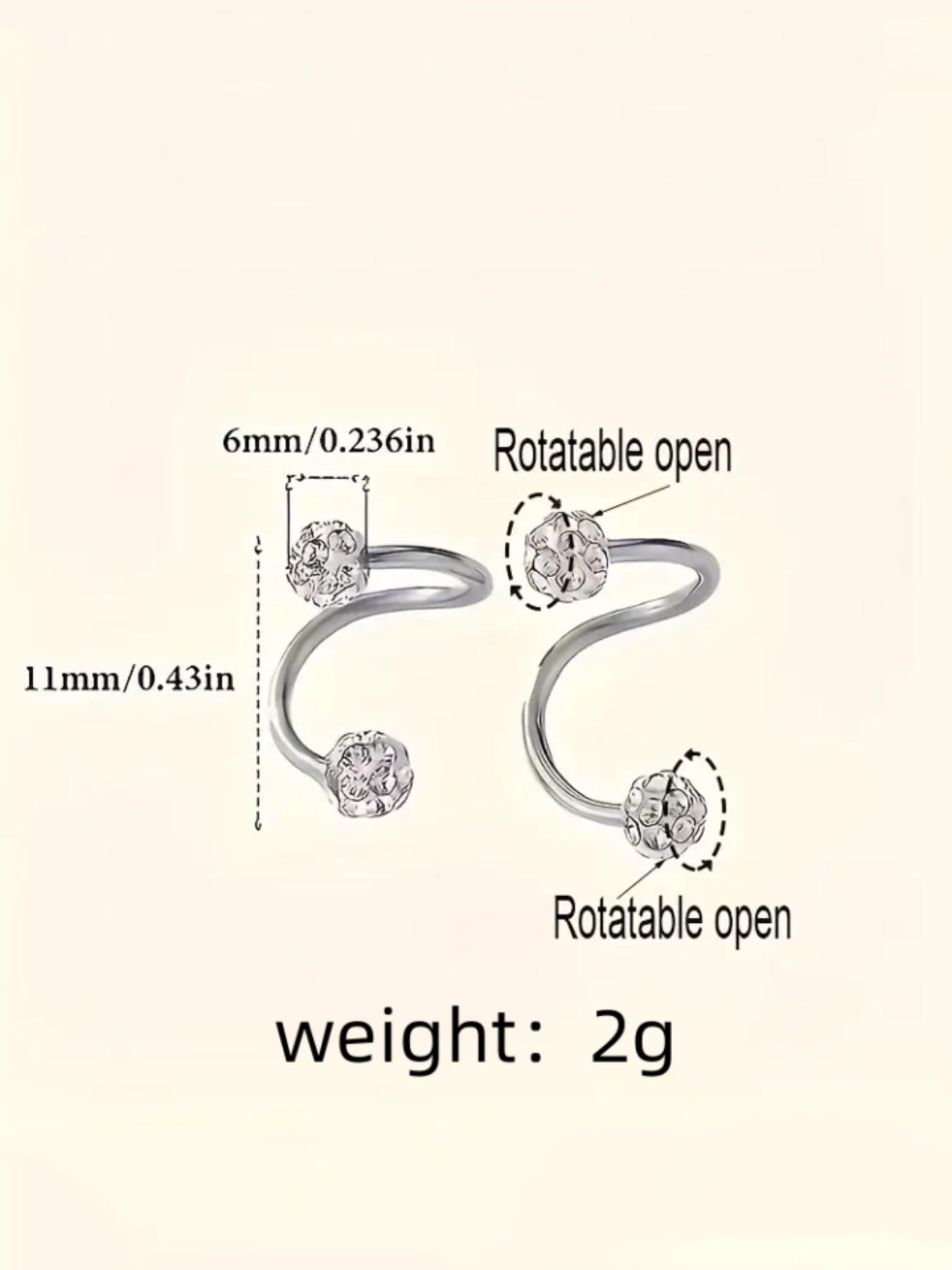 Women's Elegant Rhinestone Decorated Earrings, Exquisite Trendy Earrings, Fashionable Jewelry for Women for Party & Daily Clothing Decor, High Quality Earrings