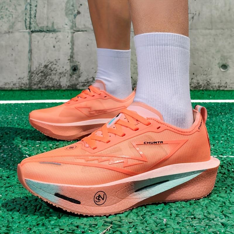(New)[sneakers] Men'S Running Shoes That Are Lightweight And Breathable, Designed for Road Racing; Outdoor Marathon Training Footwear with Laces for Adults; Low-Top Athletic Shoes Suitable for Fitness And Workouts; Slip-Resistant And Durable Shoes Ideal