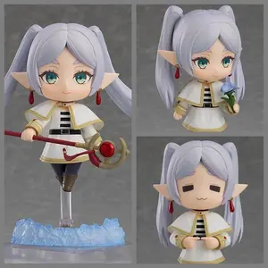 2026 new Anime Frieren: Beyond Journey'S End 2367 Q Version Nendoroid Action Figure Interchangeable Face Model Toy Desktop Collect Gift