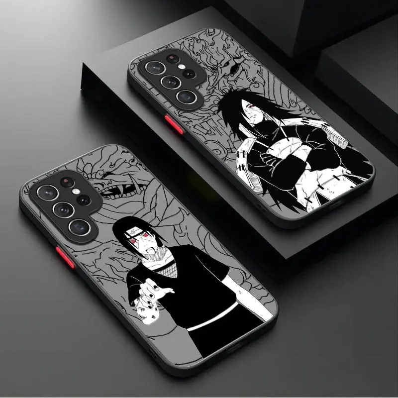 Anime Dark Aesthetic Case For Samsung Galaxy S26 Edge S25 S24 S23 Ultra S22 Pro S21 Plus FE For iphone 17 16 15 14 13 12 11 17Air Plus Pro Promax