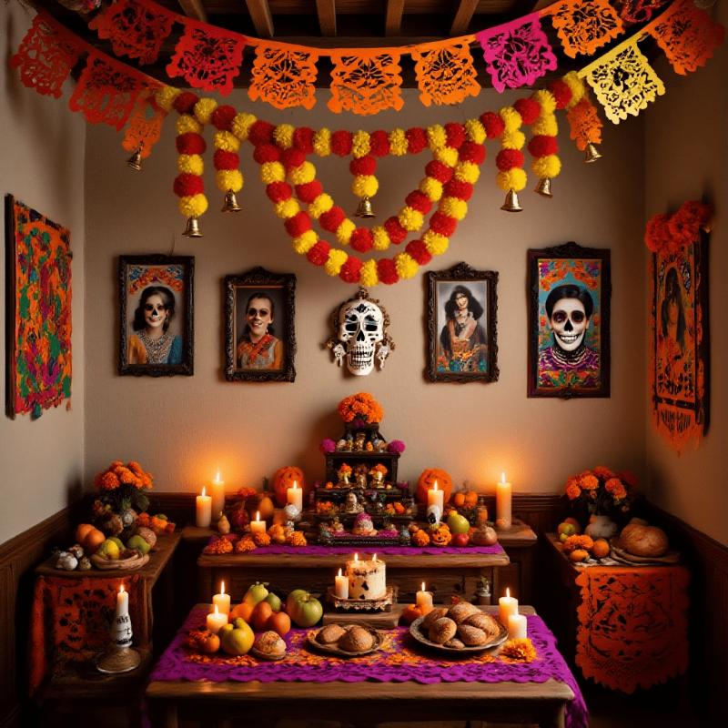 100cm/39inch Artificial Marigold Hanging Flower for Diwali, Halloween, Mexican Day of the Dead, Wedding Door Curtain, Festival Decoration, Festive Occasion, |vibrant Floral Display|plastic Flowers, Artificial Flowers For Home Decor