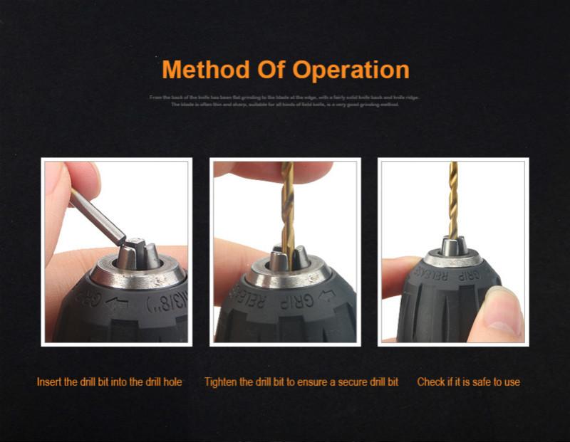 99-piece titanium-coated twist drill set, multi-functional high-speed steel drill bits, universal drilling tools for metal and woodworking