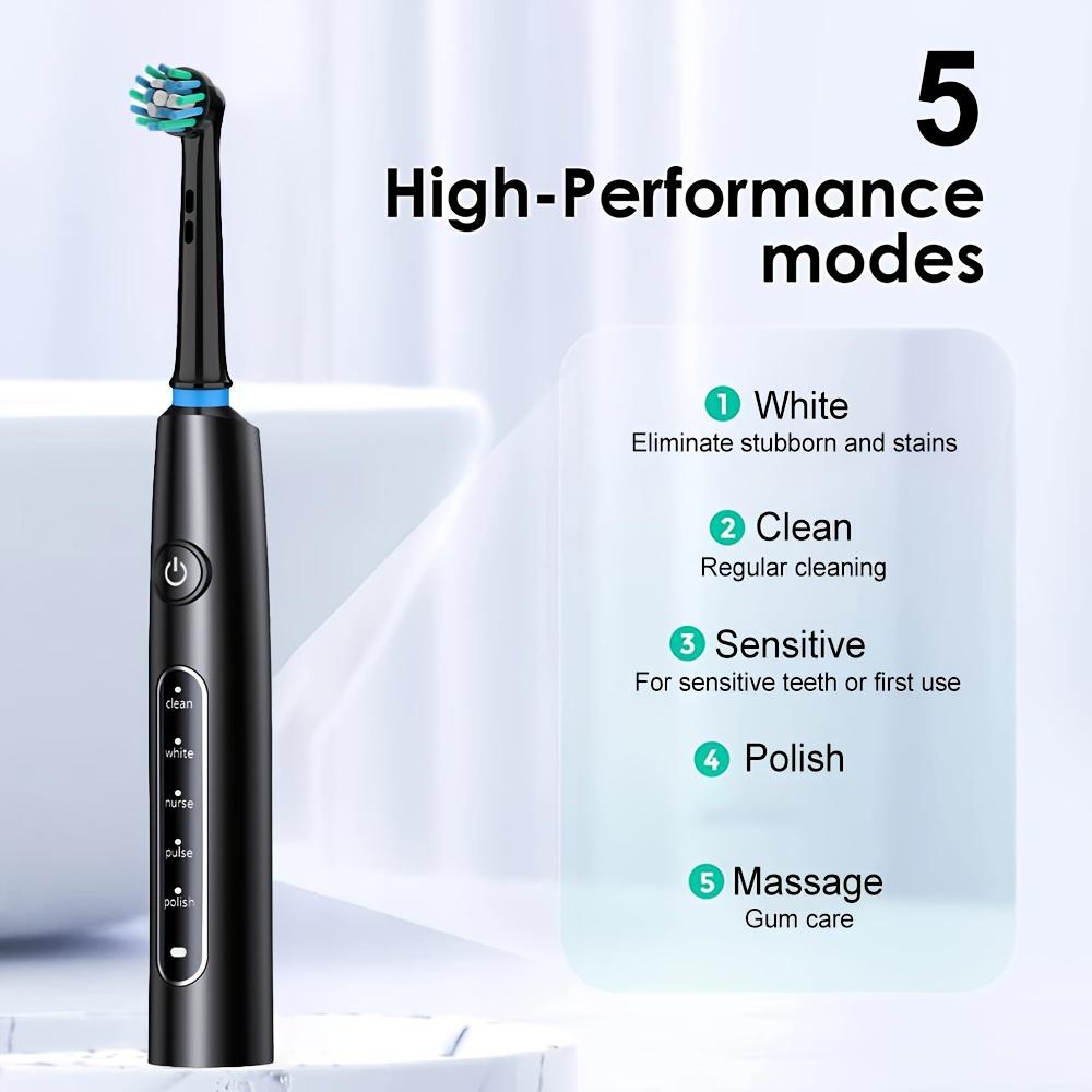 Smart Rotating Electric Toothbrush for Adults, High-Quality Oral Care Tool, Efficient Cleaning Experience, Ideal for Daily Use