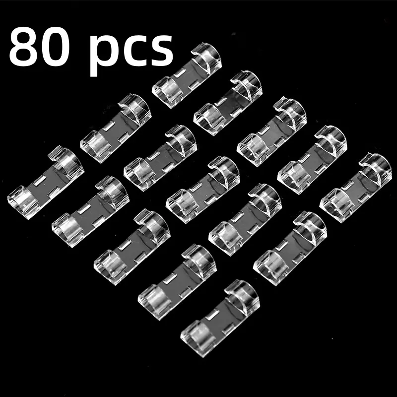 80 pcs Clear