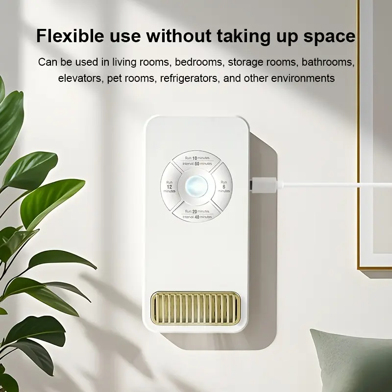 Smart Air Purifiers Come with a Powerful Purification Generator, Offering Efficient And Safe Operation with Multiple Modes to Choose From. They Require No Consumables And Need No Maintenance for Automatic Operation. Ideal for Bathrooms, Elevators