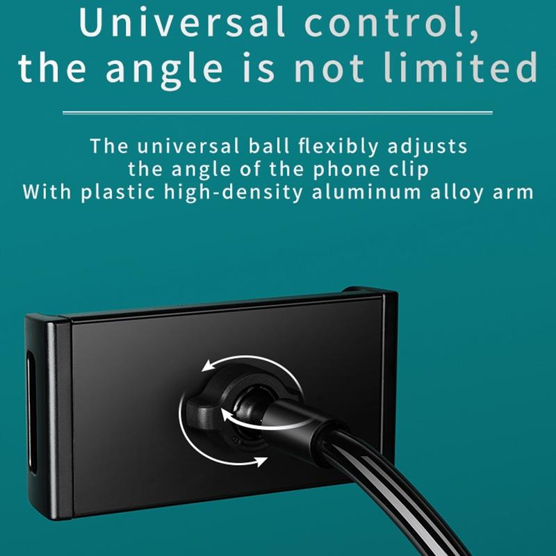 Adjustable Tablet Phone Stand, Adjustable Cellphone Holder, Rotatable Desktop Bedside Stand, Foldable Table Stand for Apple Android Phone Tablet, Multi-Function Design