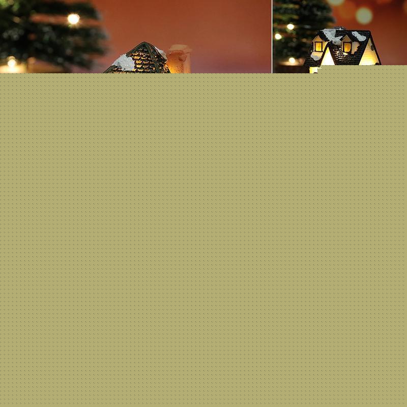 Christmas House Light Decorations For Home Ornaments Kids Xmas Gift New Year 2025 Navidad Decor Bedroom Night Light With Battery