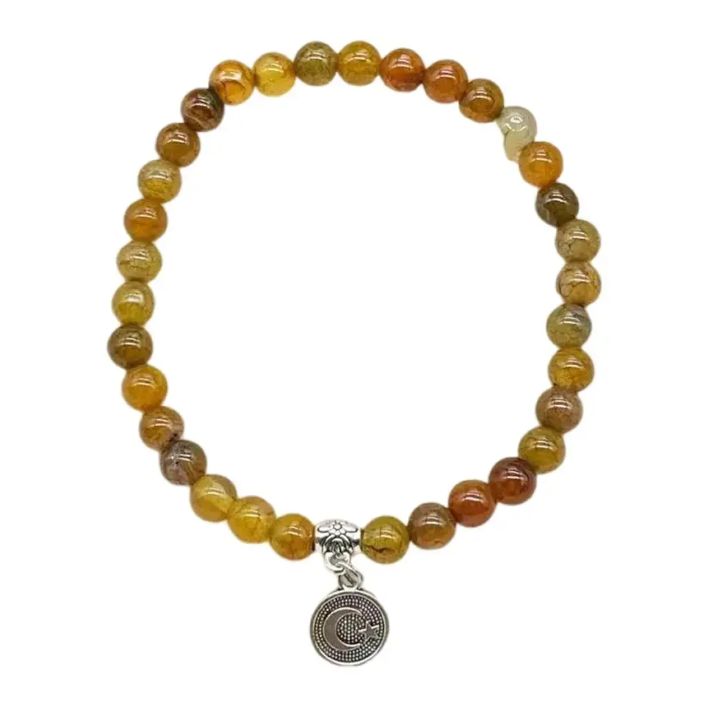 Islamic prayer bracelet beads stretch tasbih jewelry Religious gift
