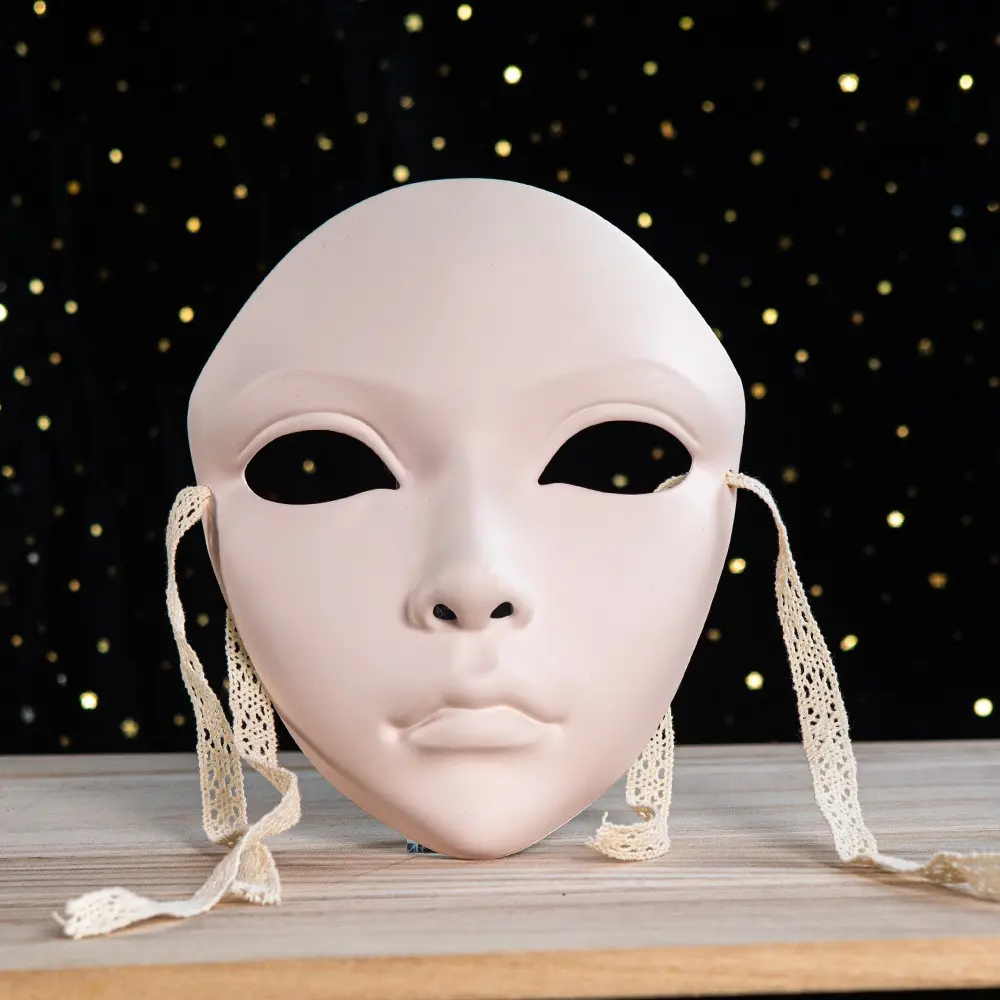 3 Pieces Women's Vintage Masks, DIY Mask Set, Beautiful Ancient Style Masks, Perfect for Ballroom Parties and DIY Use