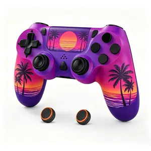Controller for ps-4,Remote controller for ps-4/Slim/Pro/PC with  Vibration/3.5mm Audio Jack/6-Axis Gyro/ Pad/Type-C Port/1000mAh  ()