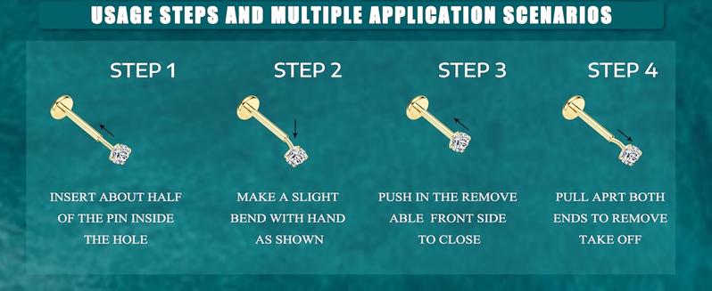 CASSIECA 14K Gold Filled Flat Back Nose Studs For Women Men Hypoallergenic Surgical Steel Nose Rings Hoops- Threadless Flat Back Earrings Helix Cartilage Tragus Conch CZ Stud Labret Lip Nostril Septum Ring Body Piercing Jewelry 20G 18G 16G CASSIECA 14K Gold Filled Flat Back Nose Studs For Women Men Hypoallergenic Surgical Steel Nose Rings Hoops- Threadless Flat Back Earrings Helix Cartilage Tragus Conch CZ Stud Labret Lip Nostril Septum Ring Body Piercing Jewelry 20G 18G 16G