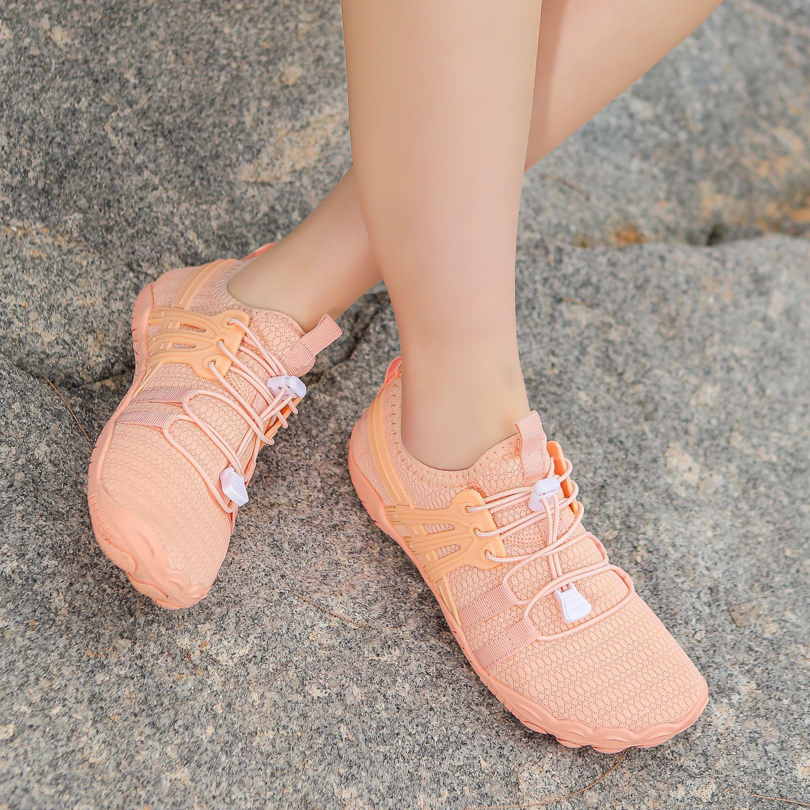 Mesler Men's Barefoot Trail Running Shoes Minimalist Wide Toe Box Design Zero Drop Non-Slip Rubber Sole for Gym Hiking Walking