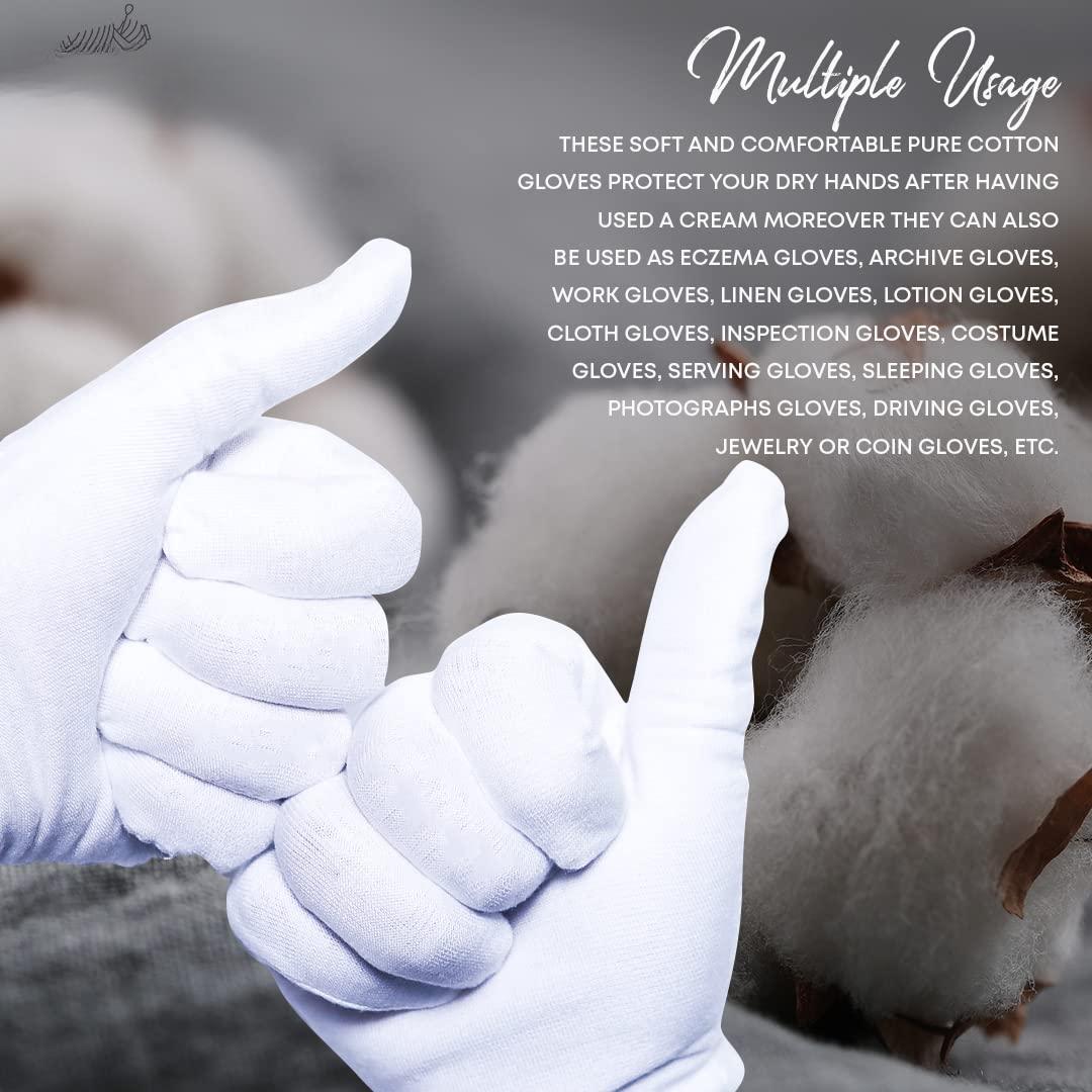 20 count White Cotton Gloves| Cotton Gloves for| Cotton Gloves for Dry Hands| Moisturizing Gloves for| Inspection Gloves| Handling and Inspection Gloves| 20 count White Cotton Gloves| Cotton Gloves for| Cotton Gloves for Dry Hands| Moisturizing Gloves for| Inspection Gloves| Handling and Inspection Gloves|