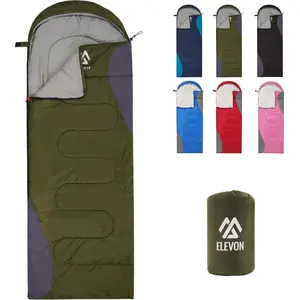 Sleeping-Bags Sleeping Bag for Adults Teens Kids Cold Warm Weather, Portable Waterproof & Lightweight with Compression Sack