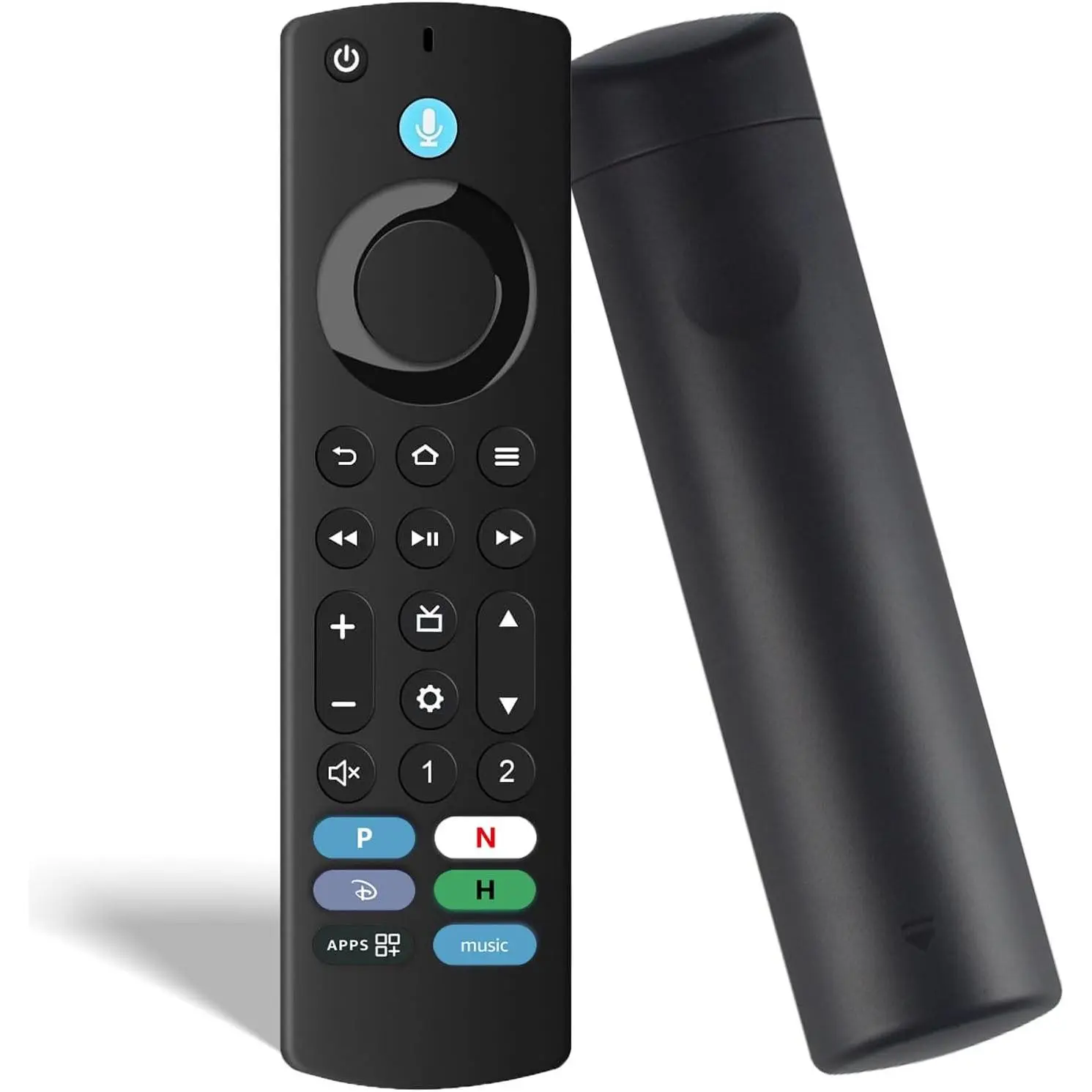 Voice Remote  for  Fire TV Stick, Cube & TVs | Compatible with 4K/4K Max 1st/2nd Gen, Plus, Select, 3rd Gen, , Lite; Cube; fits Omni, 2/4-Series &  Fire TV Edition TVs