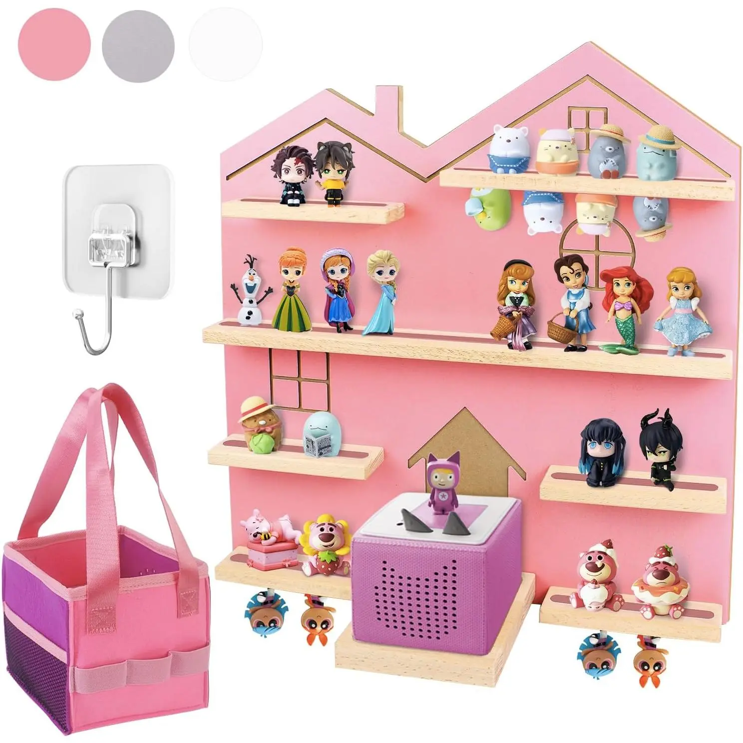 Large Tonie Shelf - Display & Store  Characters & Accessories,  Wall Holder ()
