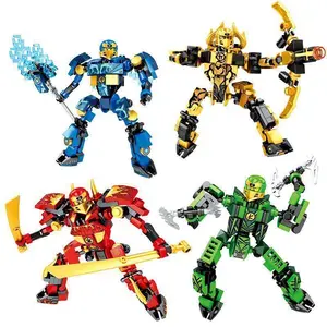 2026 new Classic Anime Ninja Kai Smith Cole Jay Walke Lloyd Legacy Mecha Model Action Figure Building Blocks Kit Bricks DIY Kids Toys