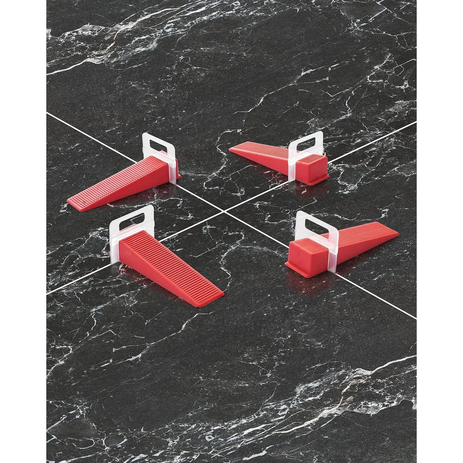 Tile Leveling System Clips, Various specifications, Tile Spacers Clips Tile Tools, Floor Wall Spacer Tiling Tool Set, Tile Installation Tools for Professional Ceramic Tile and Stone Installation