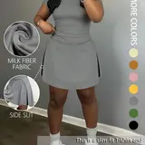 【Black Friday】Women's Short Sleeve Casual Sporty Set, Activewear, 2-Piece Women's Fashionable Daily & Active Lifestyle Workout Outfit