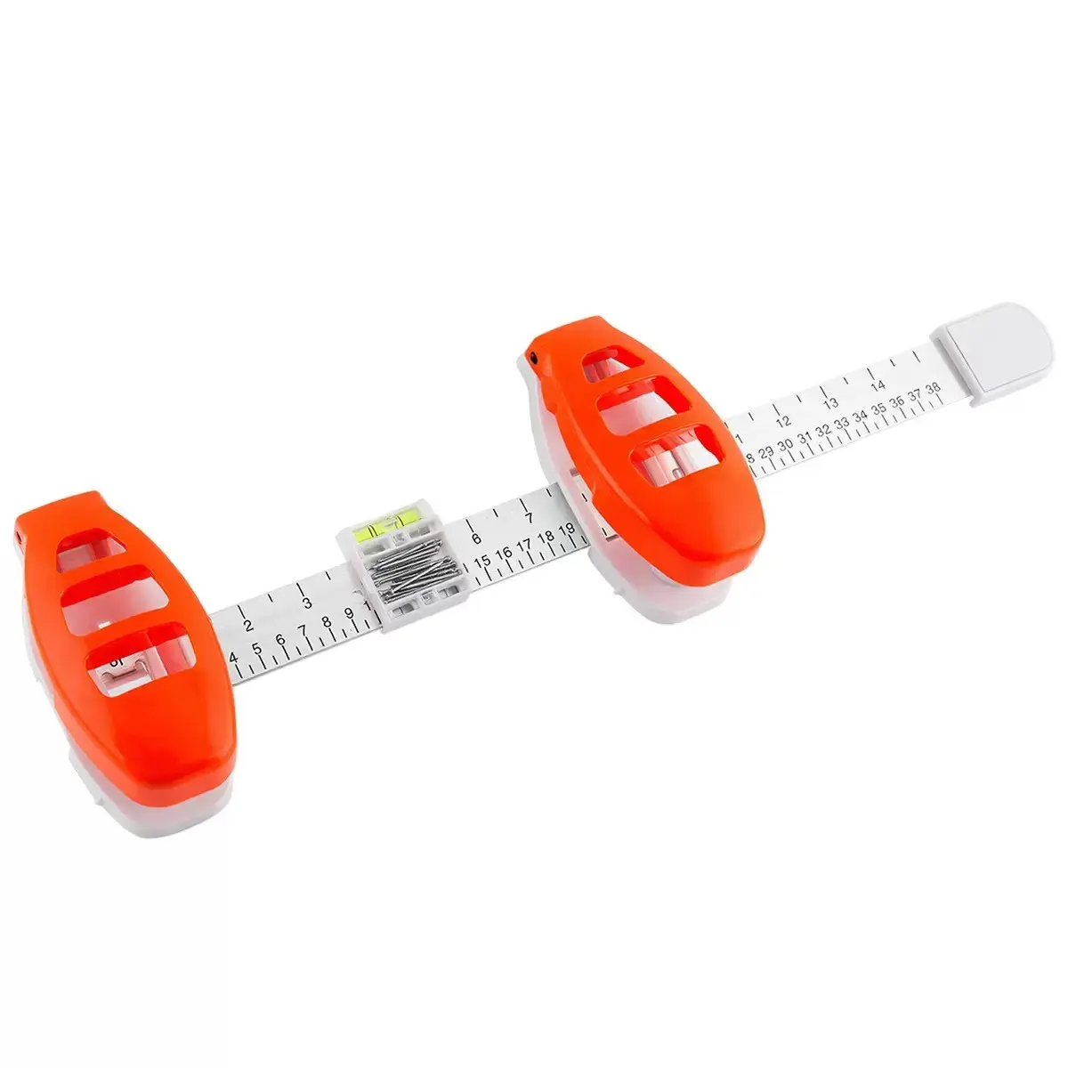 Professional Picture Hanging Tool with Level and Ruler Measurement - Multifunctional Picture Hanger & Frame Alignment Kit for Home Wall Decor, Easy to Use & Precise Placement