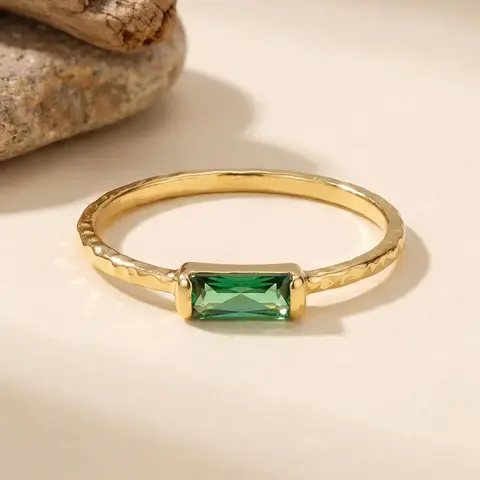 1 PC Pretty Cubic Zirconia Ring For Women Unique Rings For Valentine's Day Gift Wedding Anniversary Party Jewelry Beautiful Rings