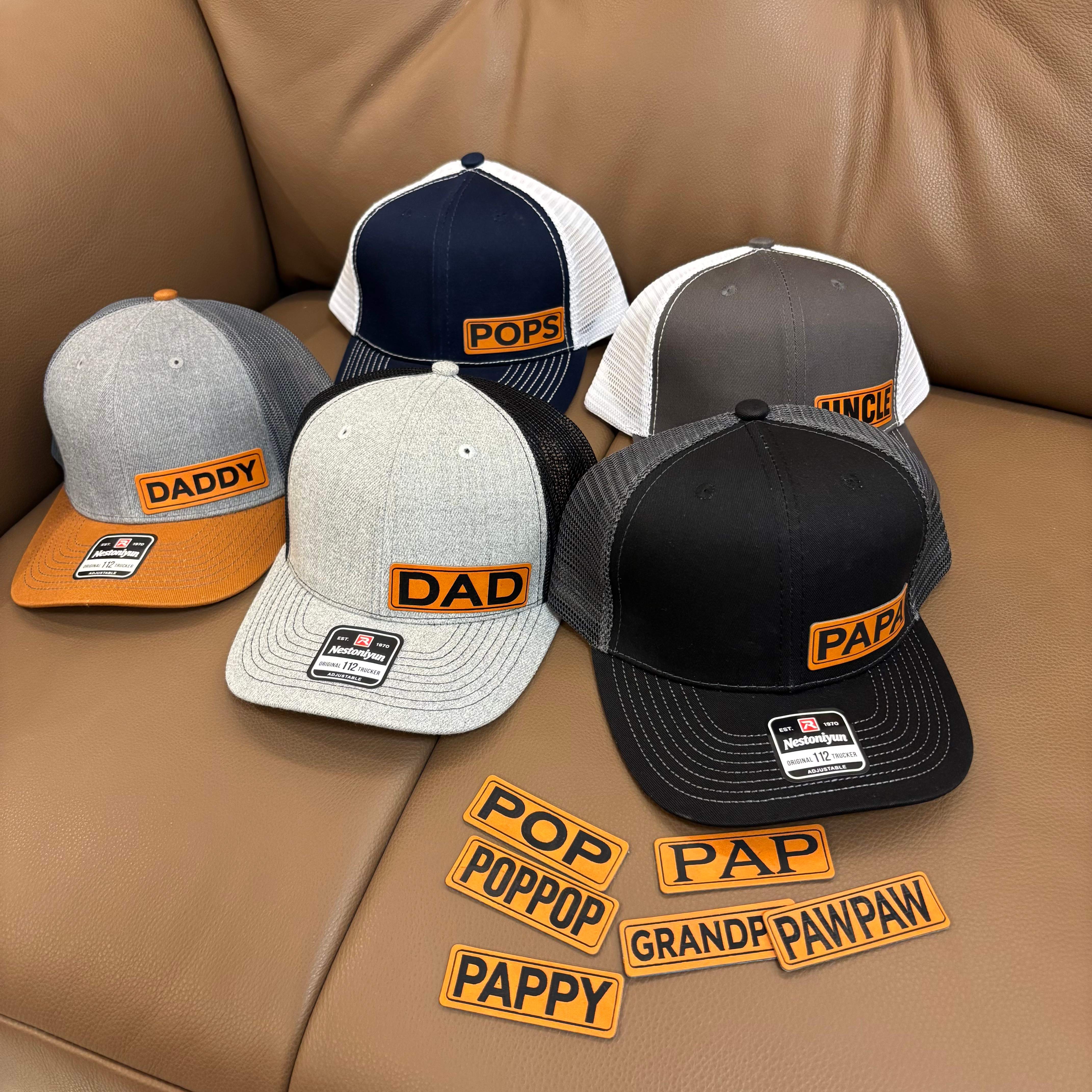 Nestoniyun Pawpaw, Papa, Grandpa, Pops, Dad, Daddy, Classic Mesh Trucker Snapback