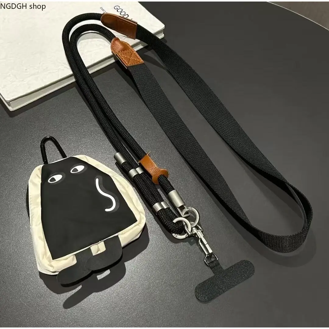 Women's Adjustable Crossbody Phone Lanyard - Fabric Strap Accessories with Small Card Holder Pouch, Daily Sports & Outdoor Wear Accessory