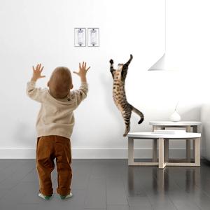 Light Switch Guard Cover- Light Switch Outlet Covers for Flat Wall Switches-Child Safety Protection(Clear,6 Piece) Light Switch Guard Cover- Light Switch Outlet Covers for Flat Wall Switches-Child Safety Protection(Clear,6 Piece)