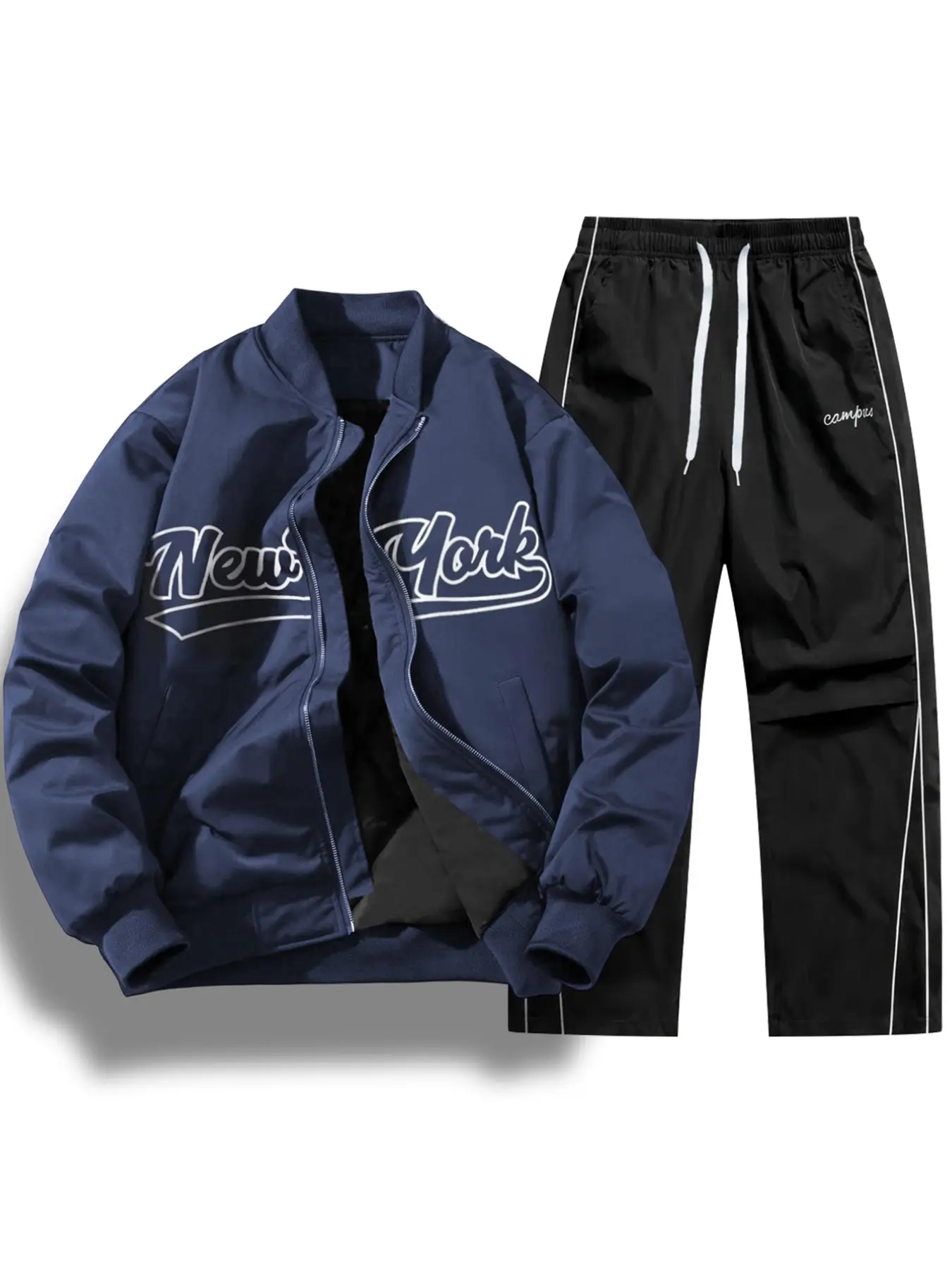 High Street Embroidered Baseball Jacket, Stand Collar Design, Fashion Short Windbreaker, Men's Coat, Suitable for All Seasons, Classic