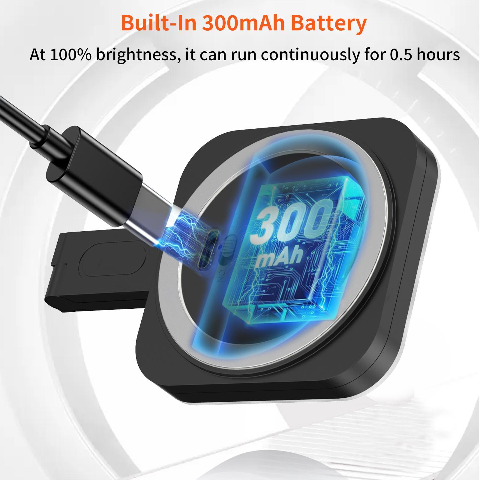 Magnetic Selfie Light, Selfie Led Lights, 1pc 360° LED Selfie Ring Fill Light Compatible with iPhone Magsafe for Selfies/Photography