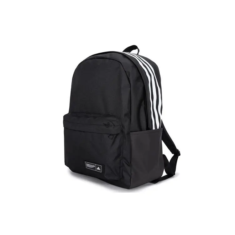 Adidas Classic 3S Polyester Unisex Black Backpack - Casual, Functional, Portable, Urban Edge, Water Protection for Students, Casual Backpacks, Functional Backpacks