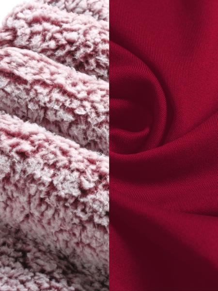 Women's Fleece Lined Sweatshirt Set, Sporty Tight-Fit Yoga Pants, Breathable Skin-Friendly Top, Fall & Winter Activewear, Yoga Outfit Set, Sweatsuit Sets