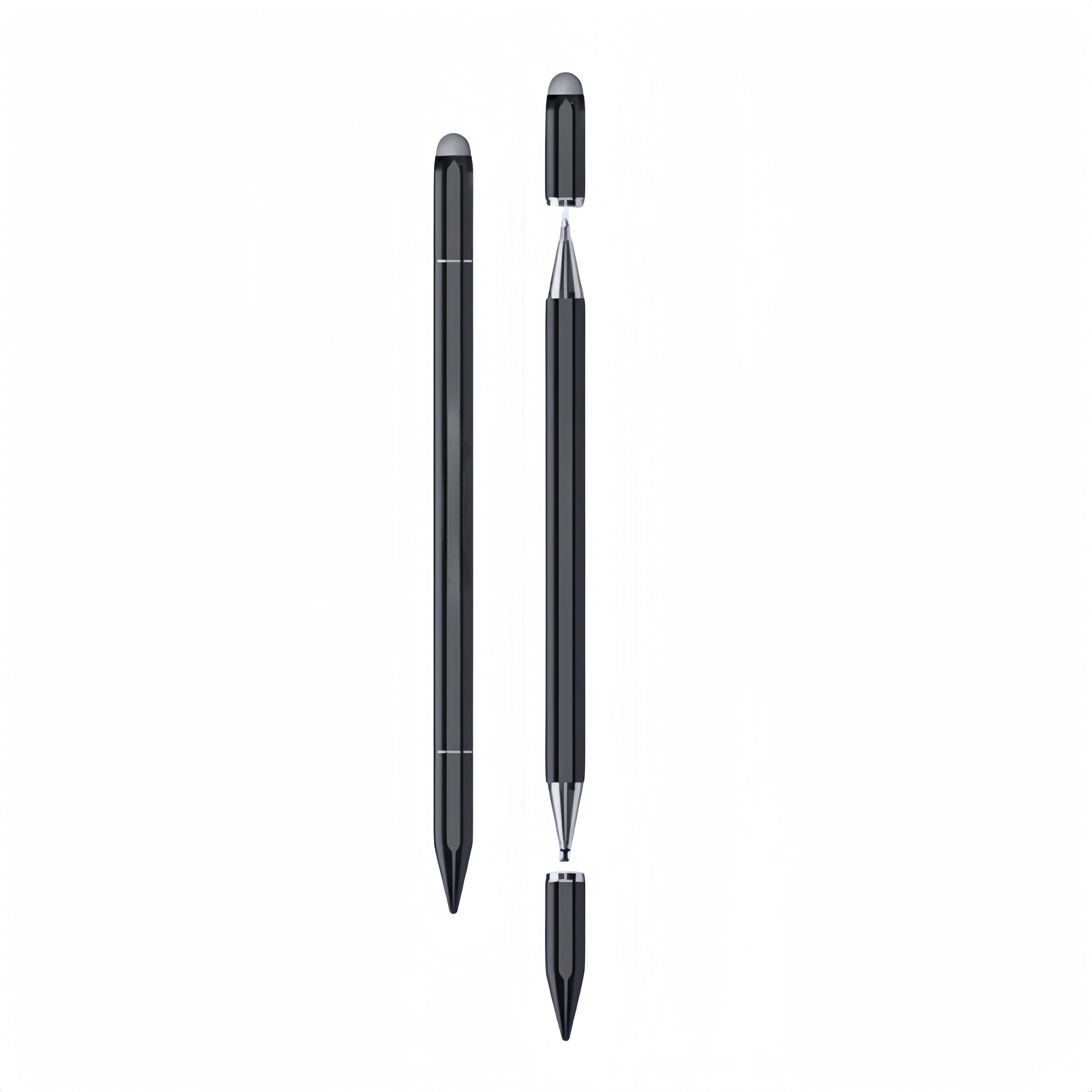 3 in 1 Stylus Pen, Portable Touch Screen Stylus Pen, Multifunctional Stylus Pen Compatible with iPad & Android & Other Tablet Phone, Touchscreen Pen