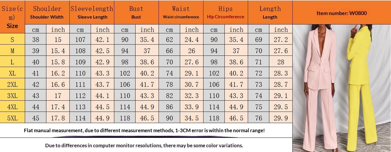 Stylish 2-Piece Blazer Set |       Women's Casual-Professional |       Office & Daily Fashion