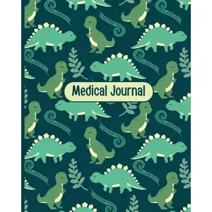 Journal: Dinosaur | 's  Record Organizer |  Record | Healthcare Information Logbook - Paperback