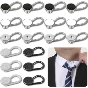 18count Shirt Collar Button Extender: Neck Button Extender for Mens Dress Shirt - Comfortable Tie Collar Expander