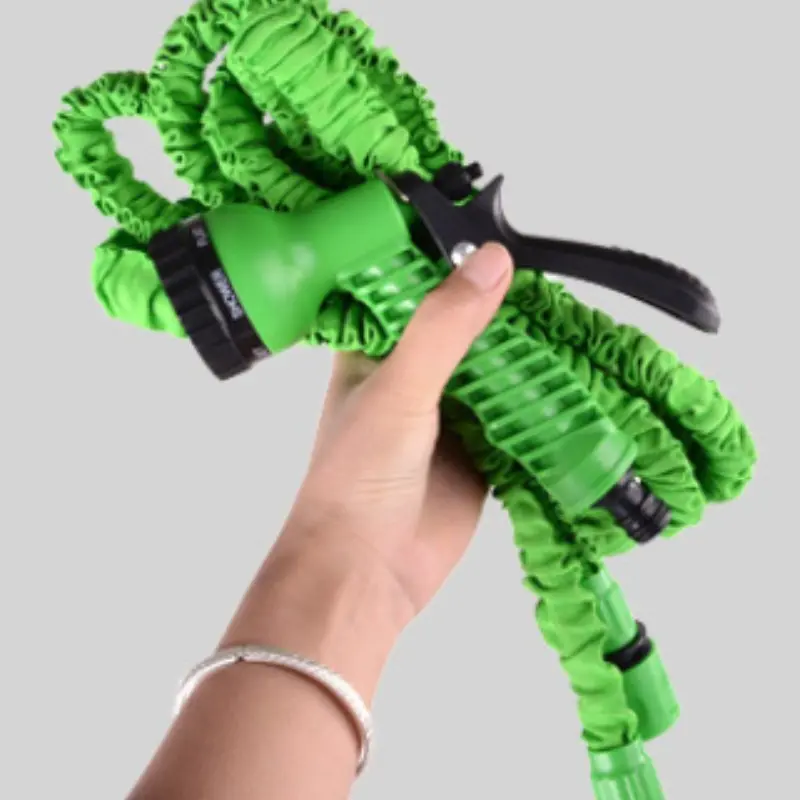 Adjustable Hose Three-In-One Multi-Function High-Pressure Car Wash Hose, Garden Irrigation Reusable Watering System, Extendable Hose