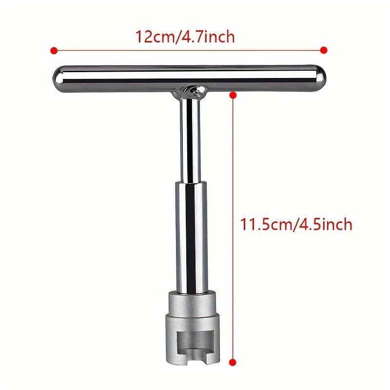 Car Dent Repair Tool – Aluminum T-Handle Tool with 18 Tabs – Paintless Dent Repair (PDR) Kit – Suitable for Minor Body Dents and Small Hail Damage