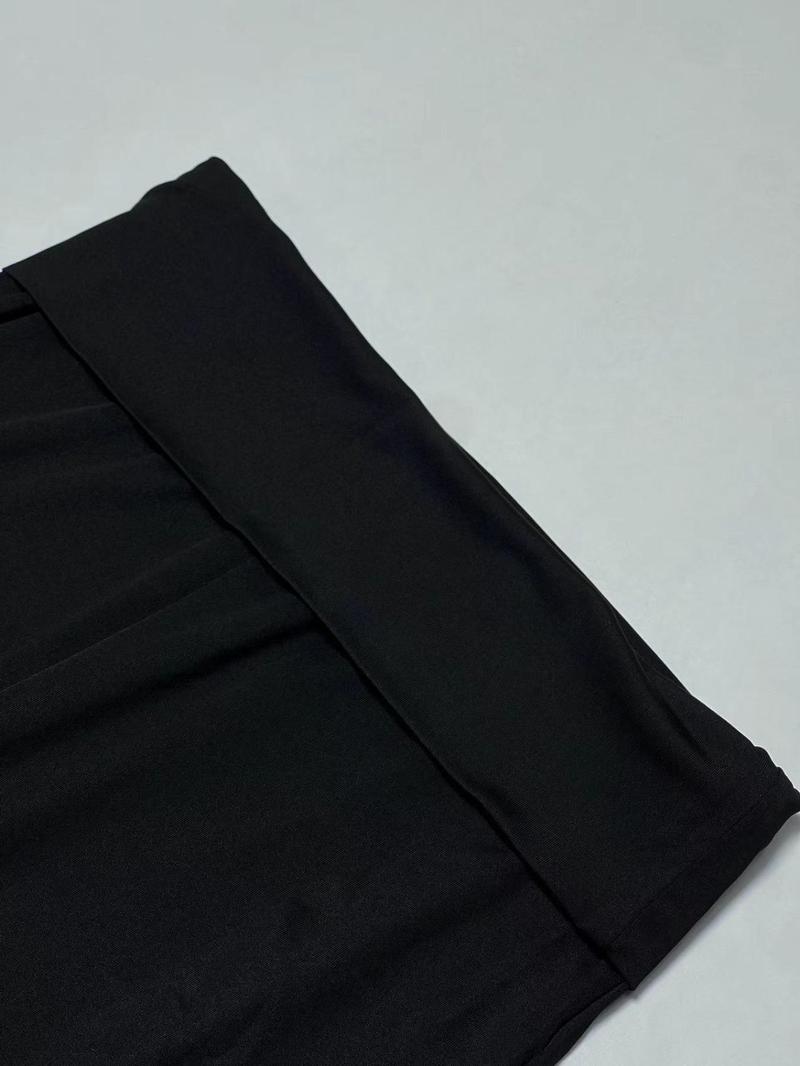 Women's Contrast Lace Crop Tee & Flare Leg Pants Two-Piece Set, Casual V Neck Long Sleeve Top & Bell Bottom Trousers for Daily Wear, Ladies Fall & Winter Clothes