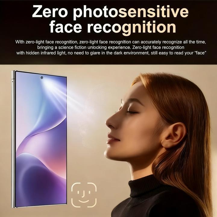 EET S25 Ultra Unlocked 5G Smartphone, 12GB+512GB, 6800mAh Battery, Fast Charging Capability, Android 14 System, 108MP+48MP Camera, Face & Fingerprint Unlock | Dual SIM | Autofocus | Built-in Pen |