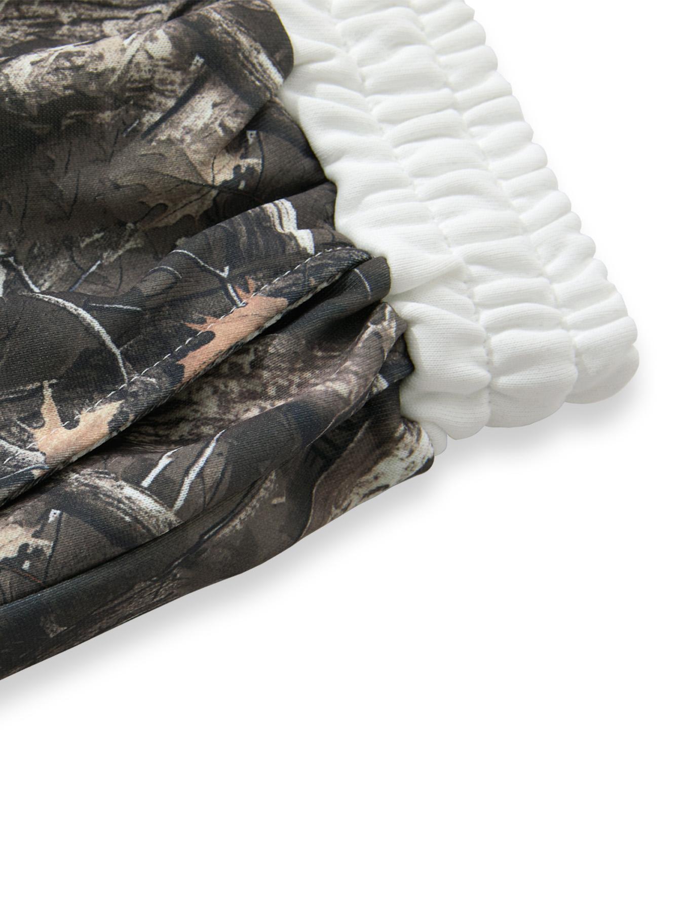 Unisex Camo Print Trousers, Casual Street Comfy Sweatpants for Daily Wear, Bottoms Fall & Winter, Cargo Pants Women, Athleisure Streetwear Sporty Fashion viral style everyday essential