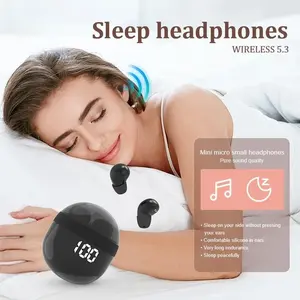 Invisible Mini Earbuds Wireless Bluetooth-compatible, Ultra-Compact Hidden Work Earphones, Waterproof Small Headphones, Perfect Gift