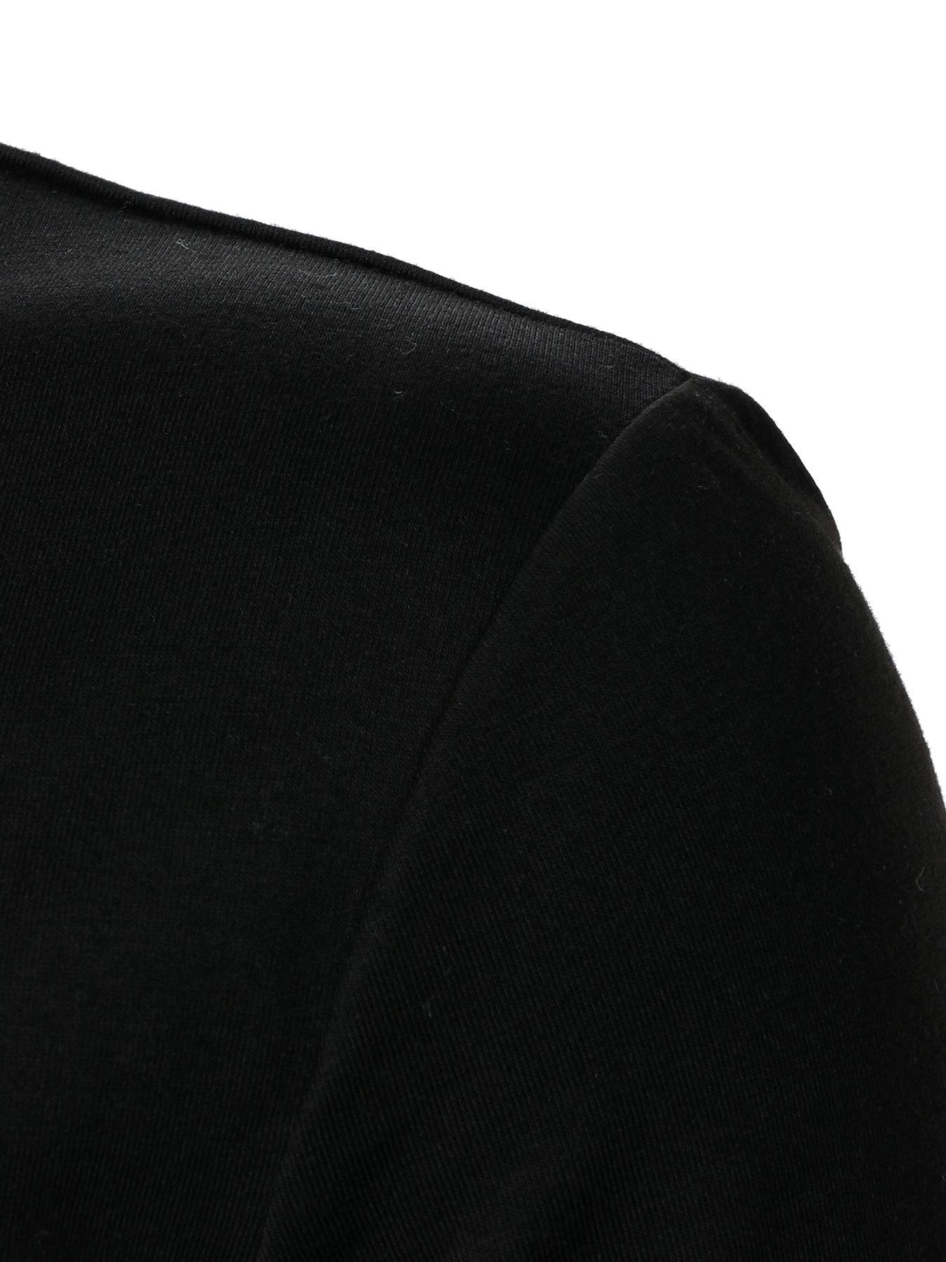 Men's Colorblock Half Button Polo Shirt, Regular Fit Casual Long Sleeve Top for Fall & Winter, Men's Clothes for Daily Wear, Fall Clothes 2024, Menswear