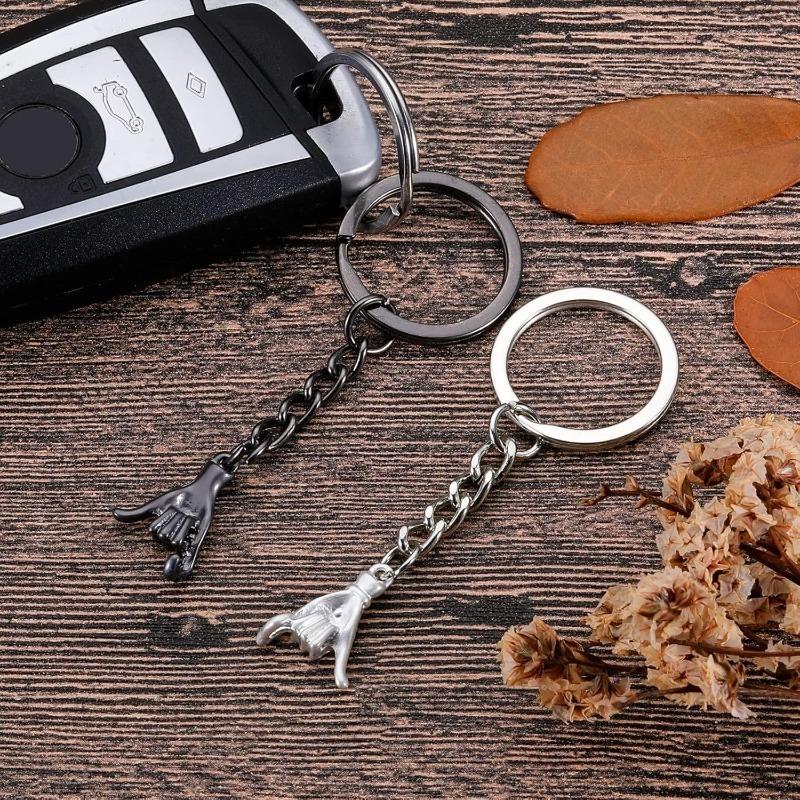 Pinky Promise Gift Matching Couple Keychains  Ideal for Valentine'S Day, Anniversary, Christmas, Birthday, for Him Her Boyfriend Girlfriend Best Friend