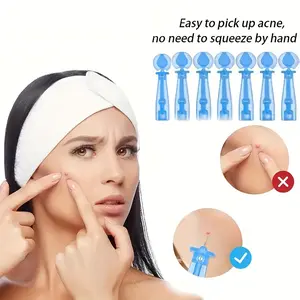 50/100pcs Ultra-Fine Needle Pore Cleansing Kit, Disposable Acne Extraction Needles, Closed-End Blackhead Remover Set, Skin Care Tools