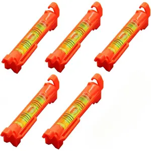 5PCS Hanging Bubble Line Level Small Horizontal String Bubble Spirit Levels Measuring Layout Tools