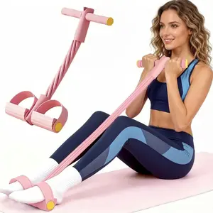 Multifunctional Stance Resistance Band Device - Portable Home Workout Equipment, Exercise Equipment for Sit-Ups, Yoga, Abdominal Workouts