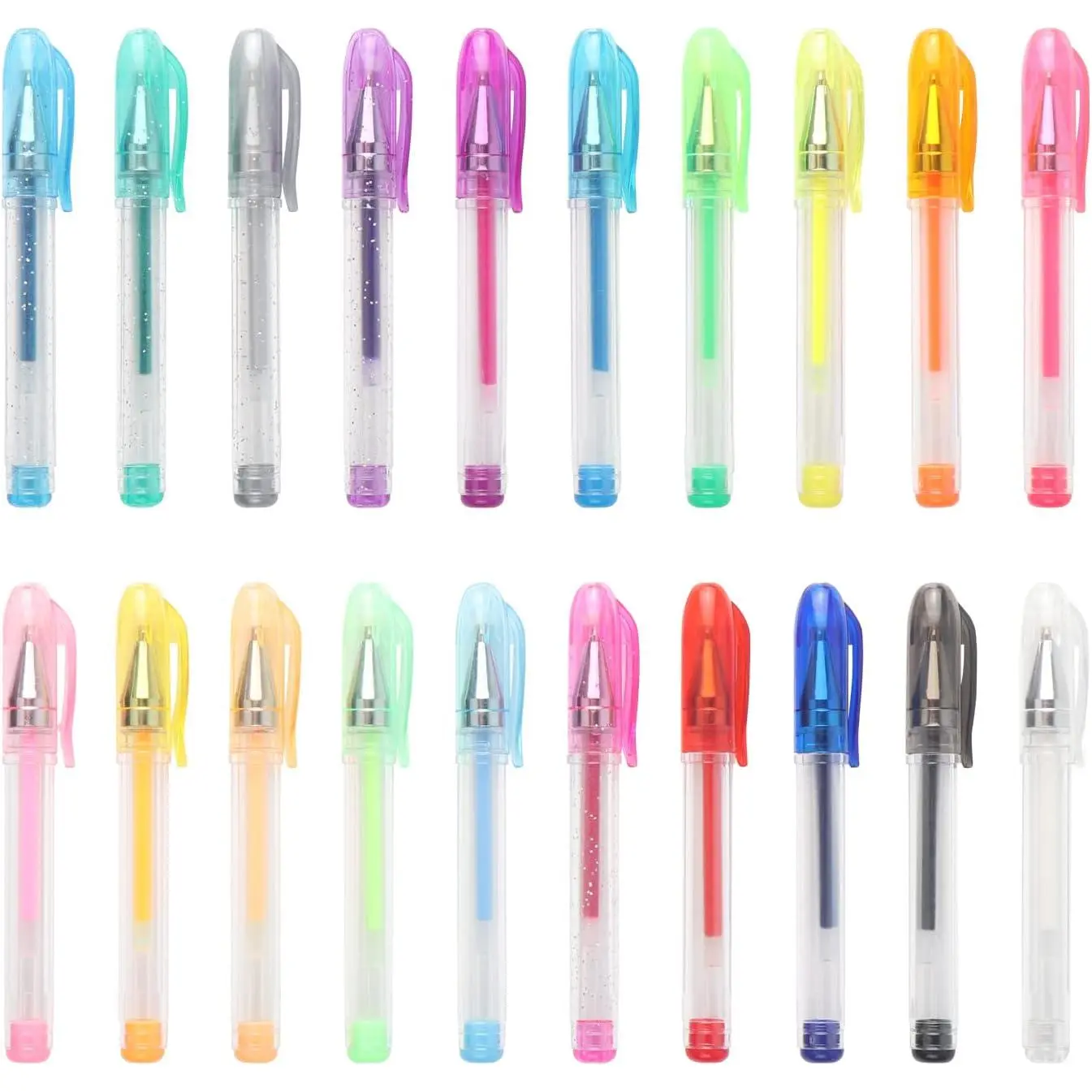 Gel Pen Mini 20 Glitter Colored Pens ,1 Pack