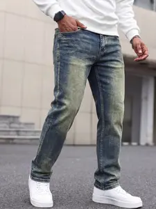 High-End Men's Trendy Simple Long Pants, Fashionable Versatile Style, Suitable for Outdoor and Commute, Wearable All Year Round